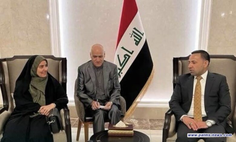 وزيرة الطرق الإيرانية تصل بغداد لبحث الربط السككي